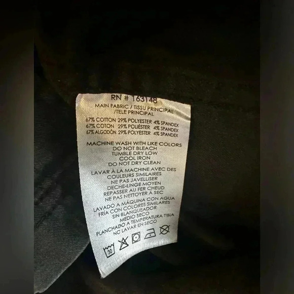 SLATE & STONE MEN  DENIM WORKWEAR COTTON BLEND WASHED BLACK JACKET. SIZE XL - Picture 13 of 16